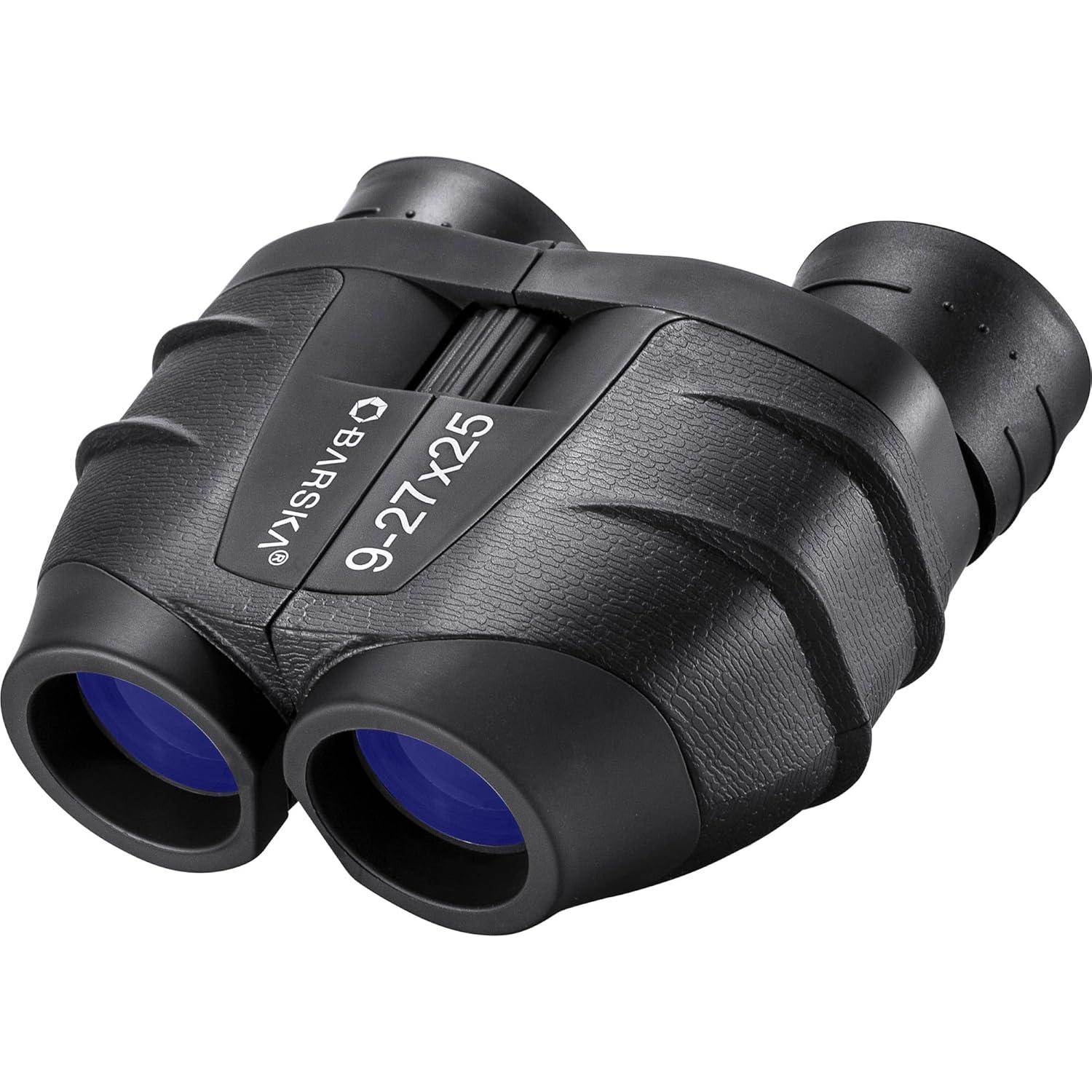 9-27x25mm Gladiator Compact Zoom Binoculars by Barska