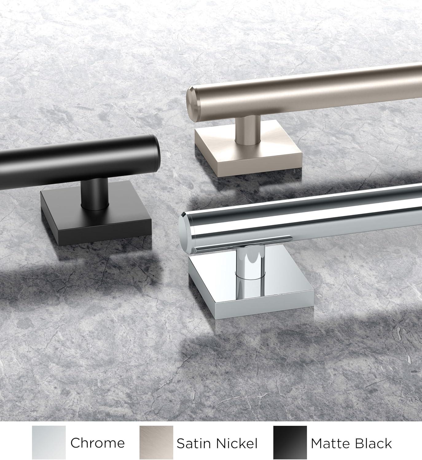 Elevate Wall Mount Stainless Steel Grab Bar, ADA Compliant Safety Bar