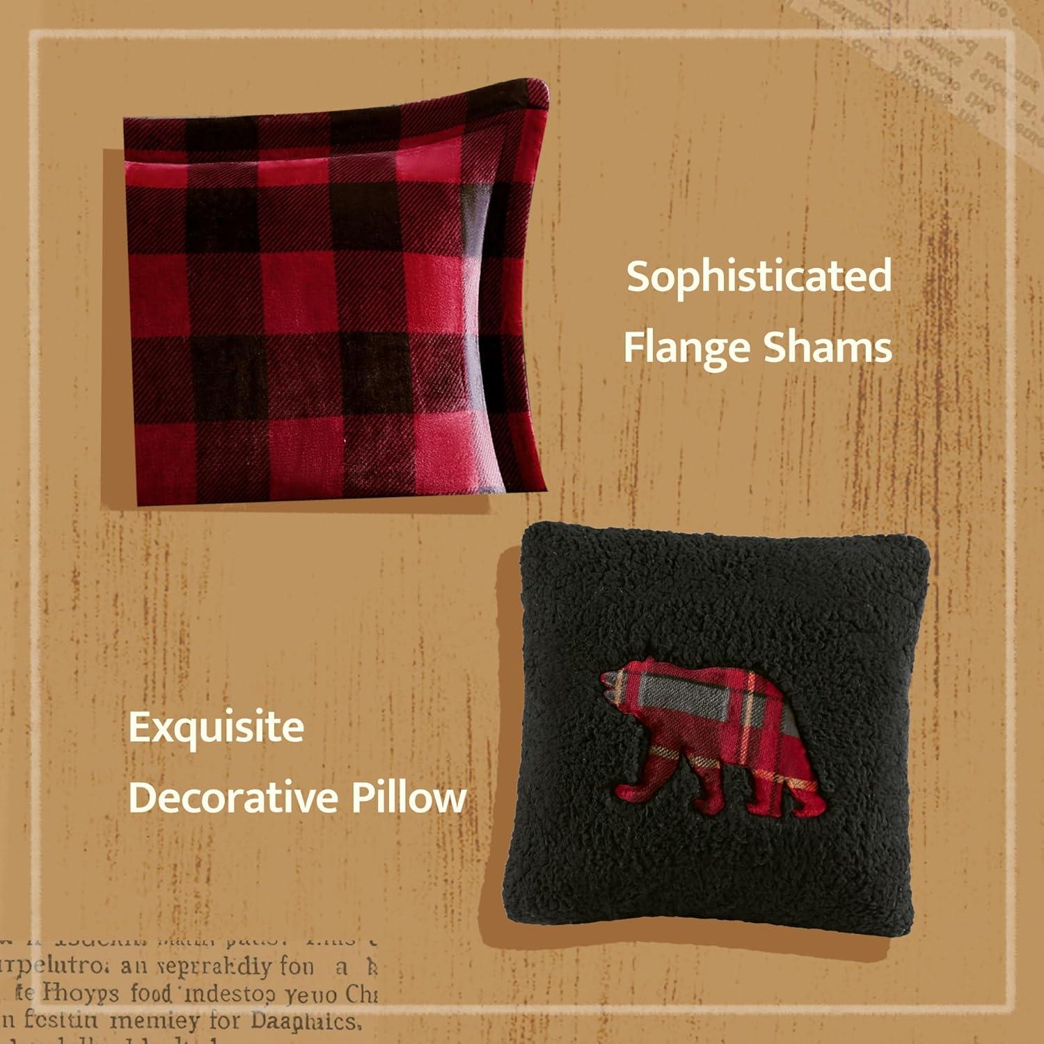 Woolrich Woolrich Alton Plush to Sherpa Down Alternative Comforter Set