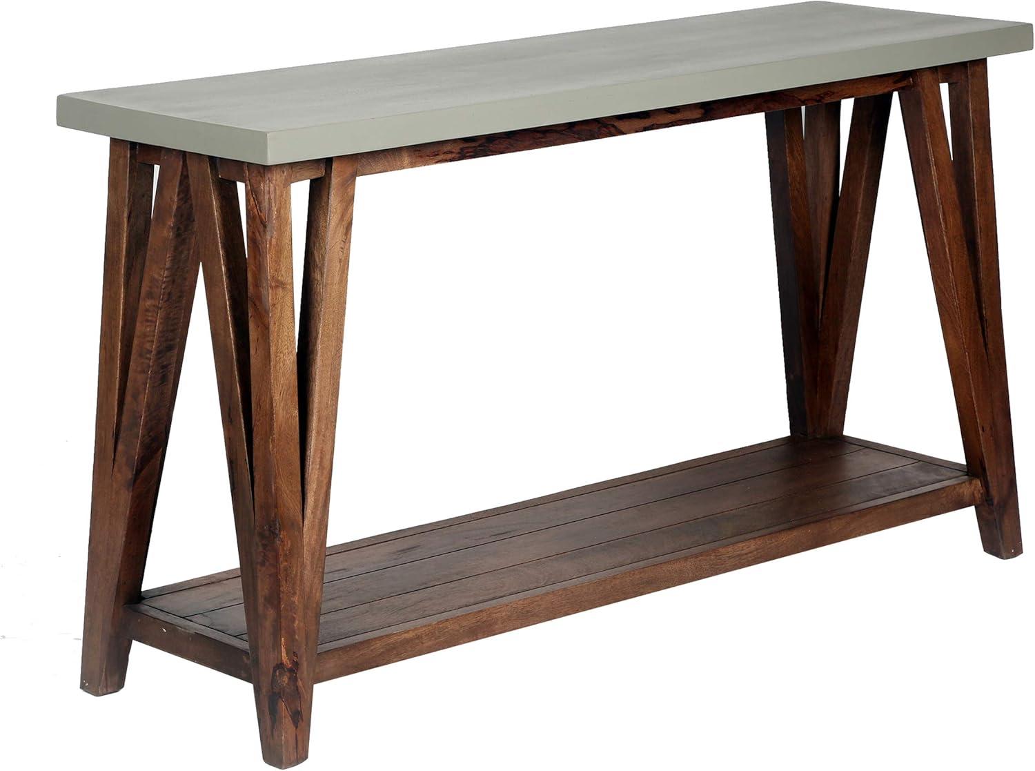 Efsun 15'' Solid Wood Console Table