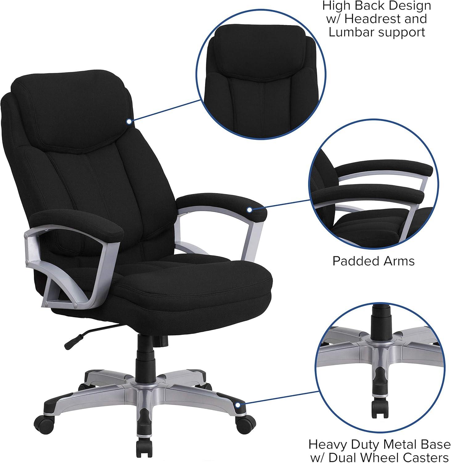 Rosalie Big & Tall 500 lb. Rated Executive Swivel Ergonomic Office Chair