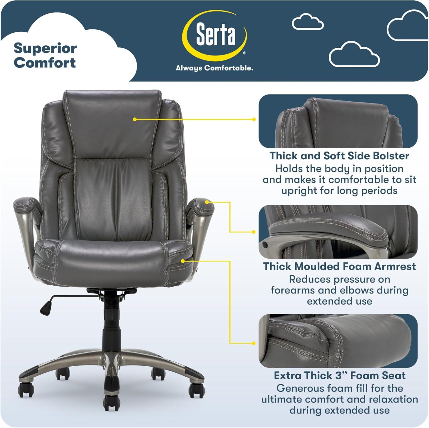 Works Executive Office Chair - Serta