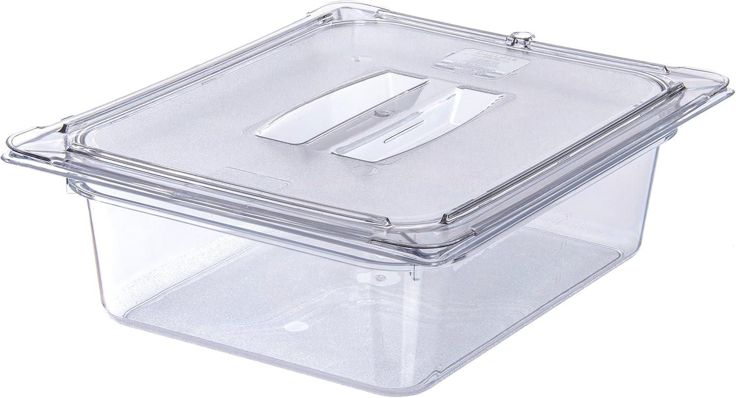 Carlisle Food Service Products Carlisle Food Service Products 1.6 Gallons Rectangle Plastic Food Storage Container (Set of 6)