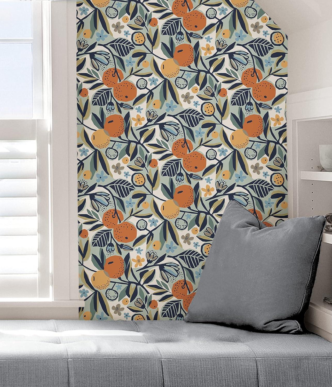 Peel & Stick Floral Roll