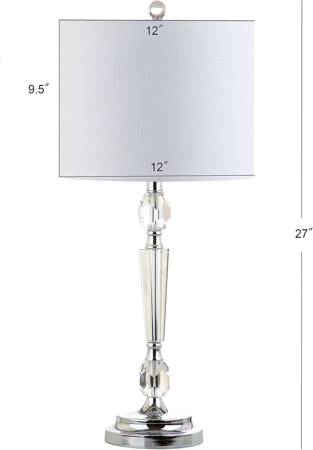 JONATHAN Y Victoria Crystal LED Table Lamp