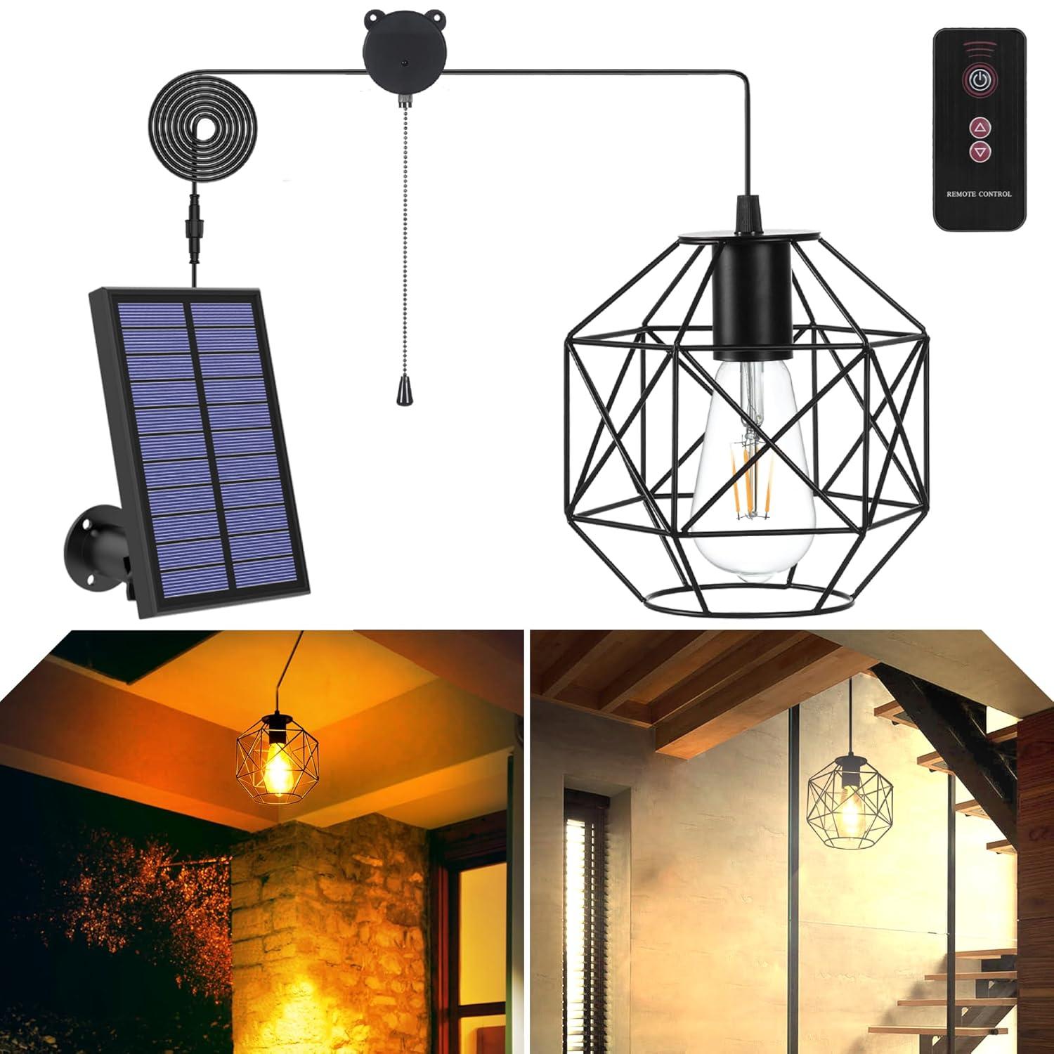 MEIHONG Solar Spot Light Outdoor, Waterproof Solar LED Landscape Lights Dusk to Dawn, 2-in-1 Solar Spotlight Solar Powered Accent Lights for Garden Porch Walkway Patio (1 Pack)