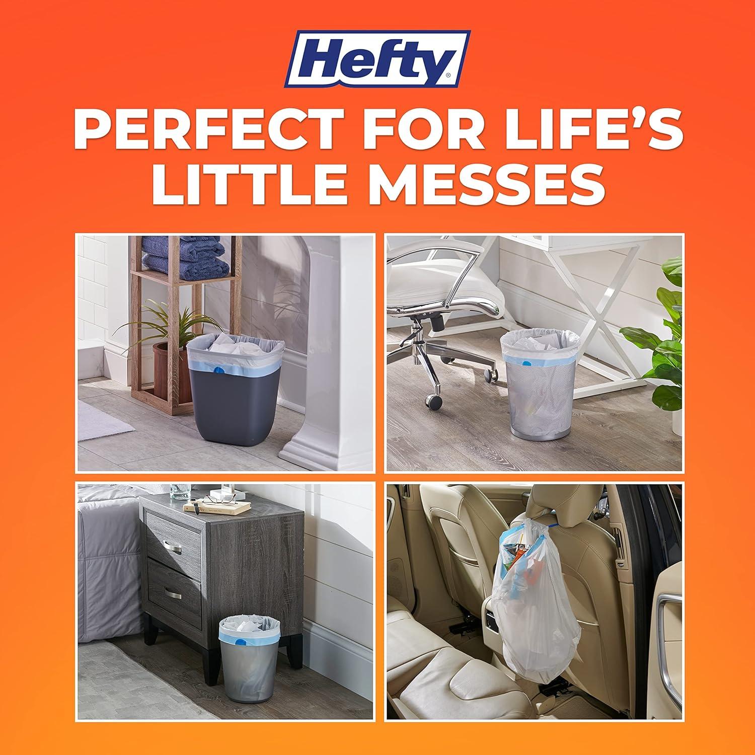 Hefty Ocean Water Trash Bag - Small - 52ct