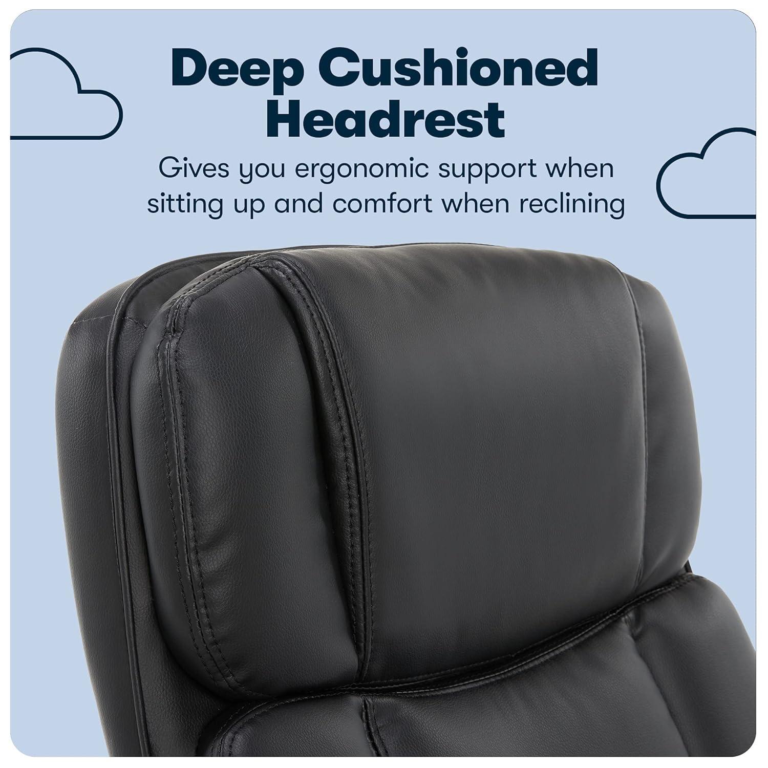 Serta Fairbanks Big and Tall High Back Executive Office and Gaming Chair with Layered Body Pillows