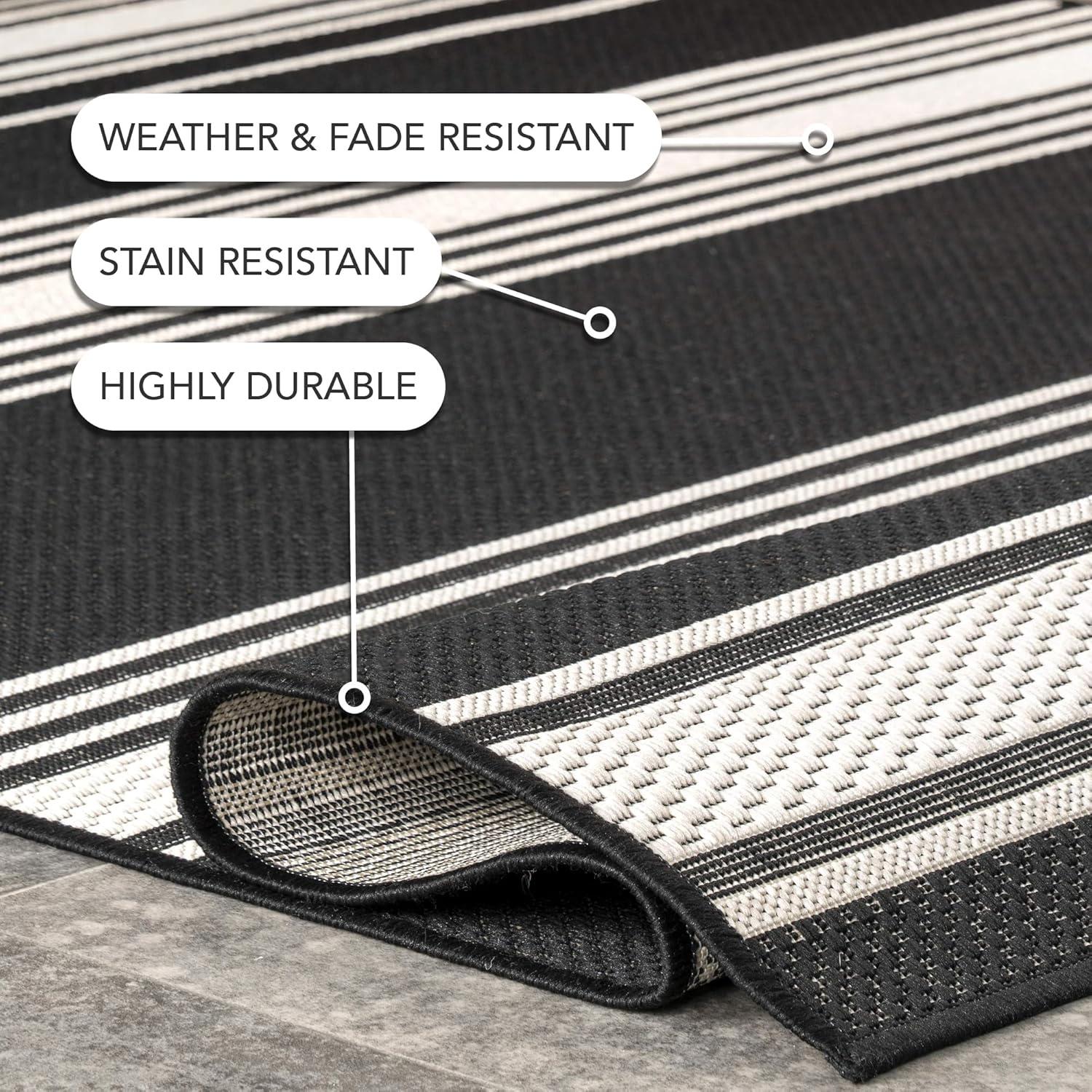 Romy Striped Indoor/Outdoor Area Rug
