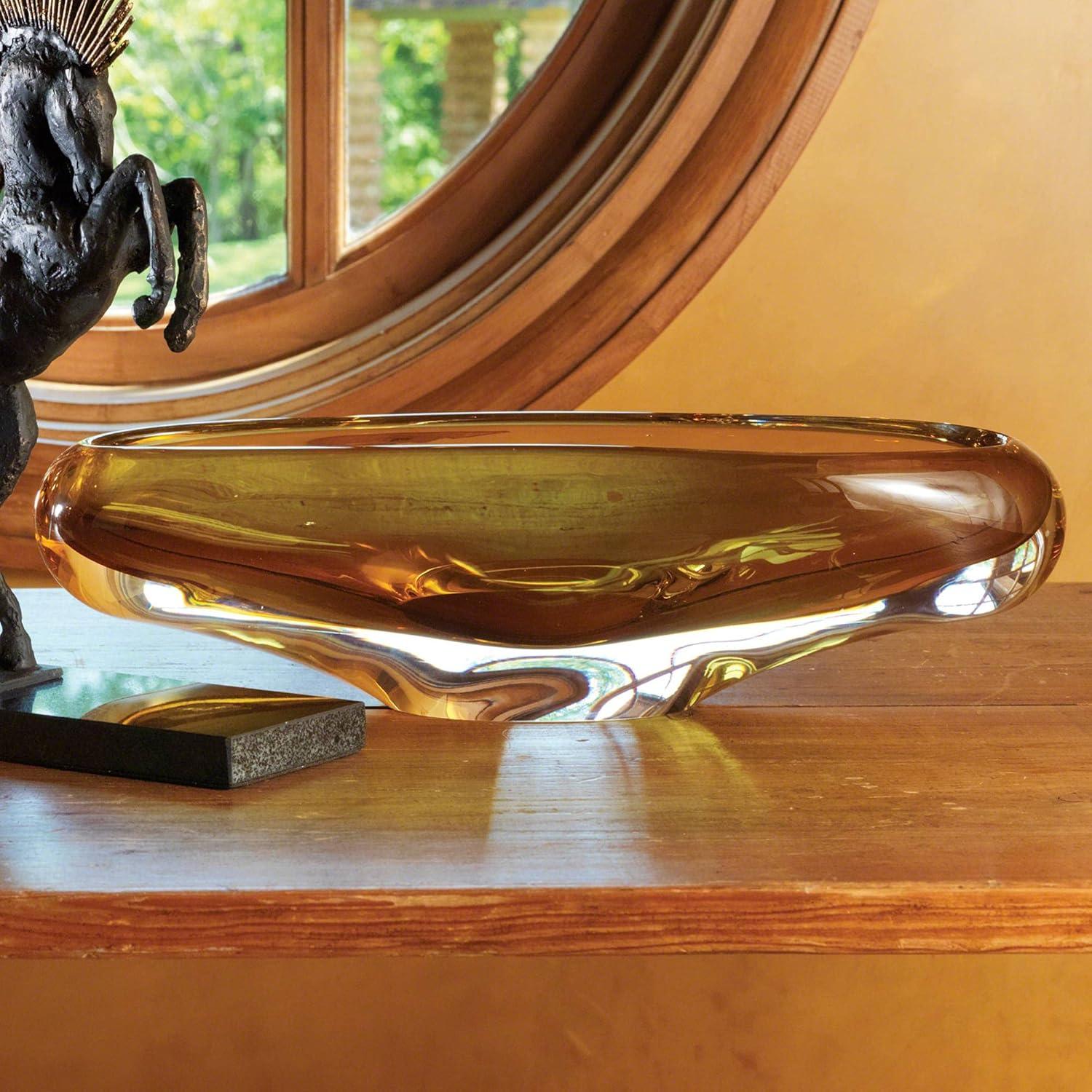 Canoe Bowl-Amber