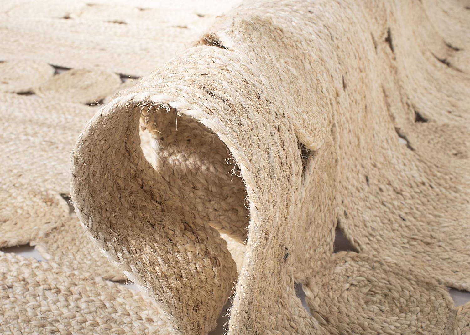 Natural Fiber NF365 Hand Woven Indoor Area Rug - Ivory - 8'x10' - Safavieh