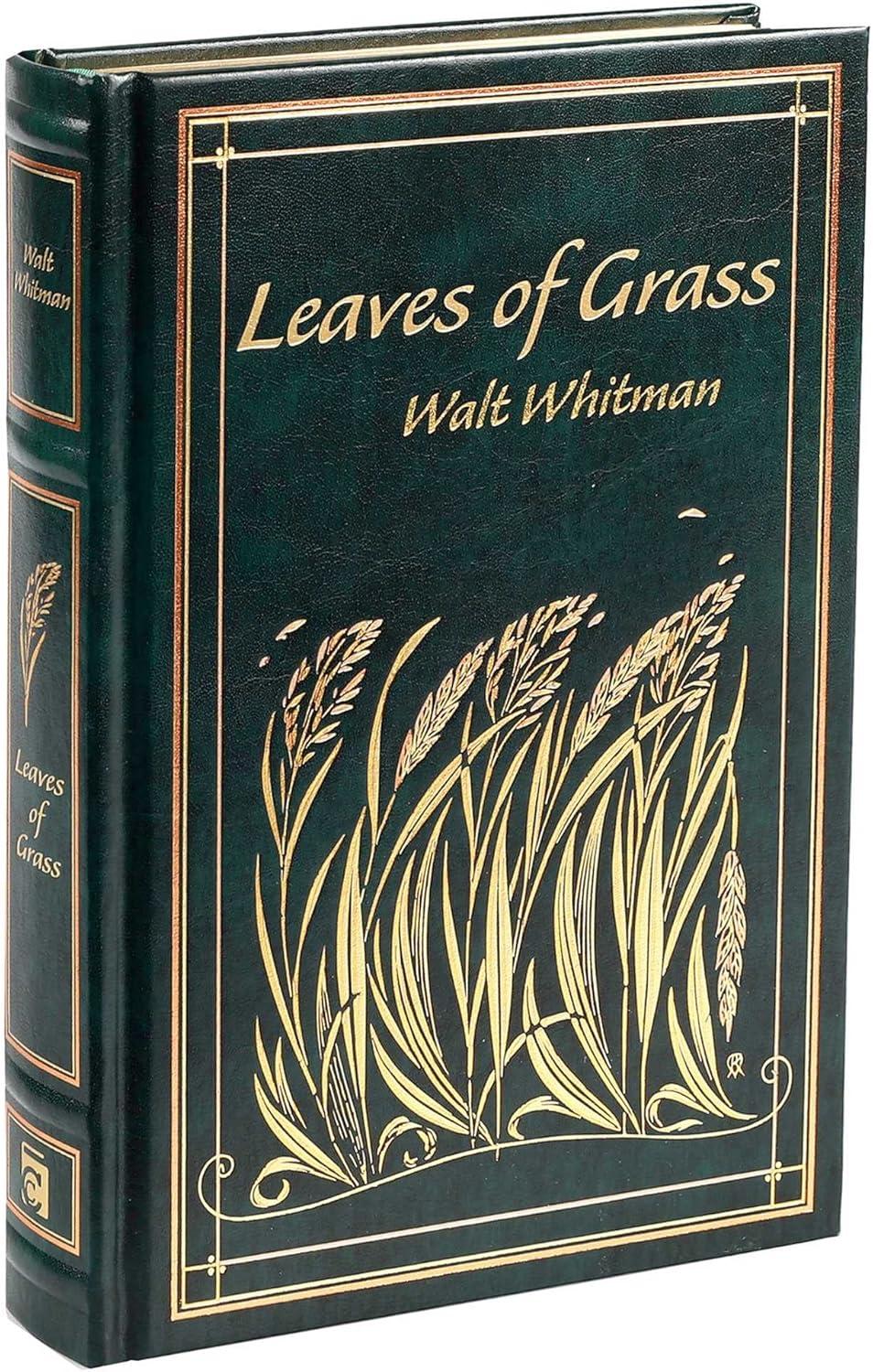 Leaves of Grass - (Leather-Bound Classics) by  Walt Whitman (Leather Bound)