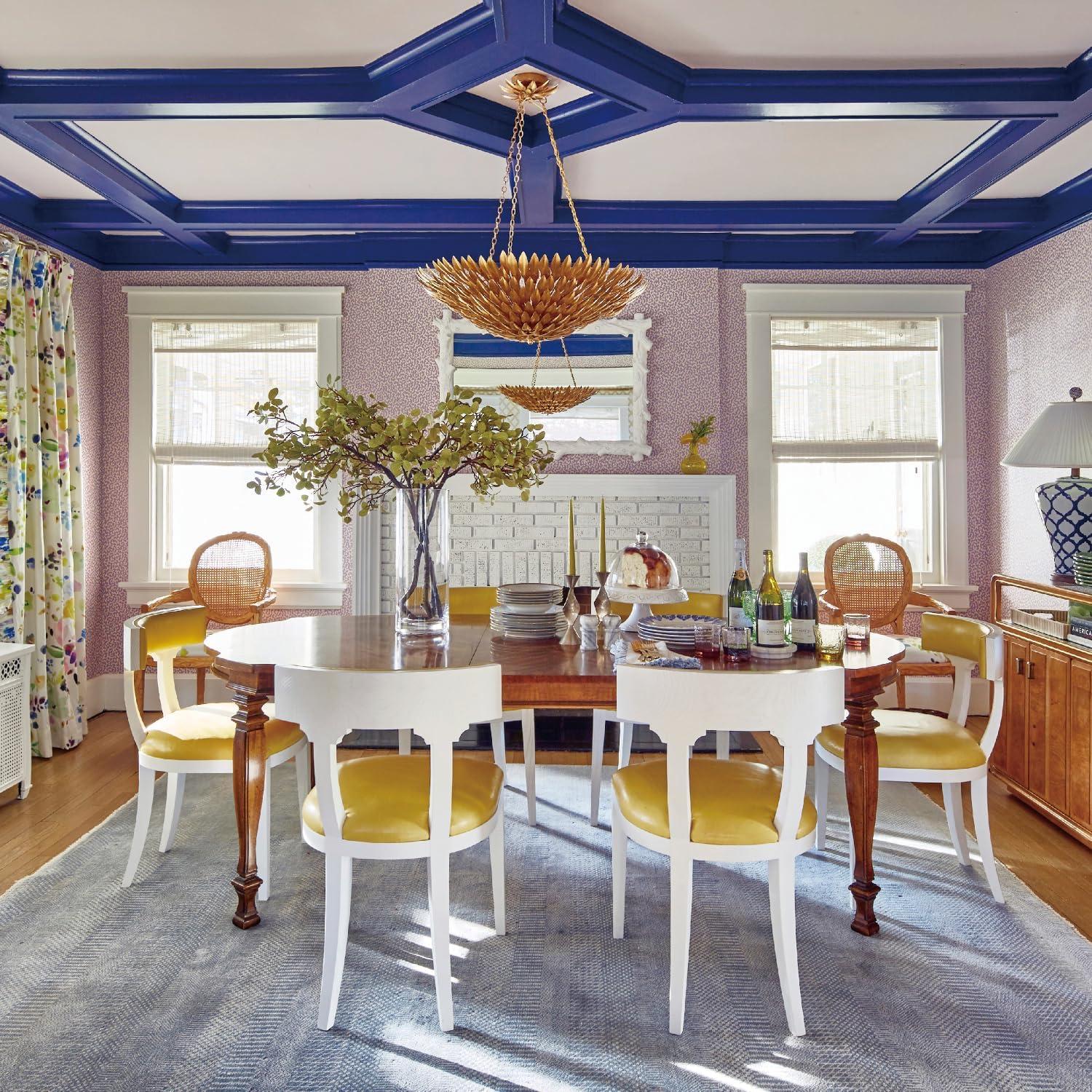 517-GA-Crystorama Iluminación-Broche - Lámpara de Araña de Seis Luces en Estilo Atemporal - Acabado Dorado Antiguo de 24,5 Pulgadas de Ancho por 11 Pulgadas de Alto