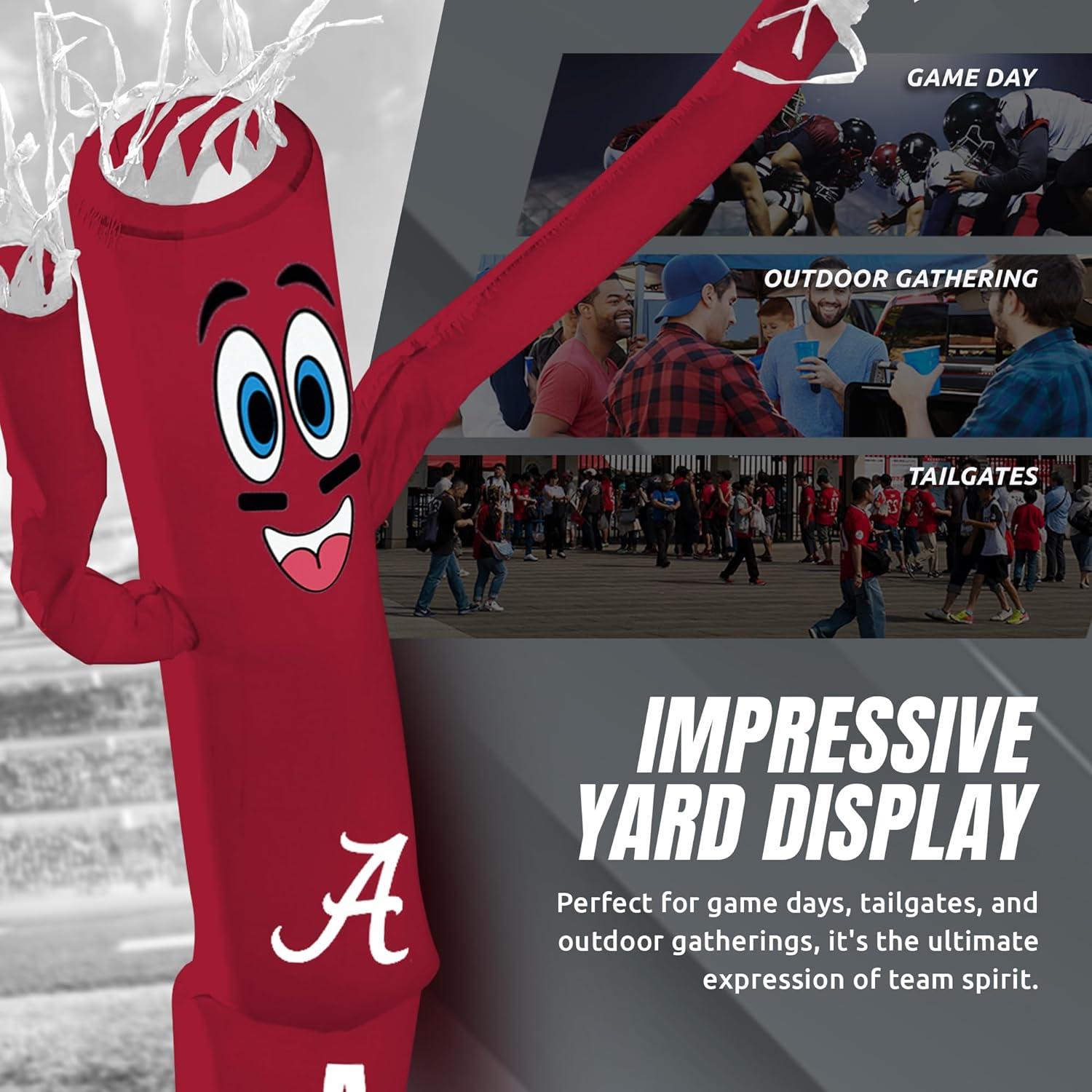 Alabama Crimson Tide Inflatable Crazy Sports Fan