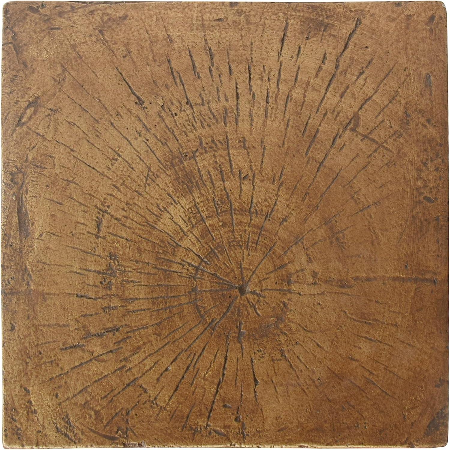 Lux Outdoor Lightweight Concrete Accent Table, Natural