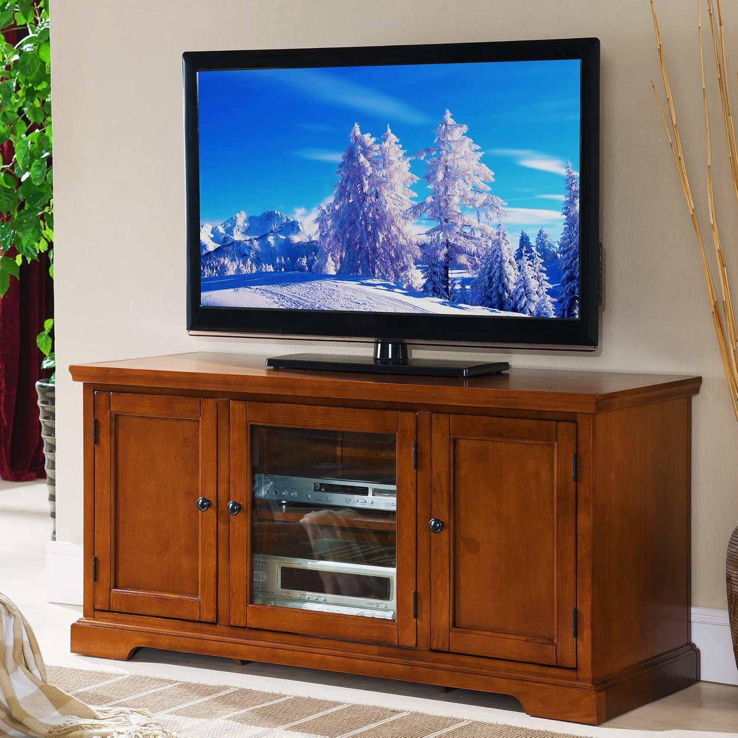 Westwood TV Stand in Brown Cherry, 50-Inch