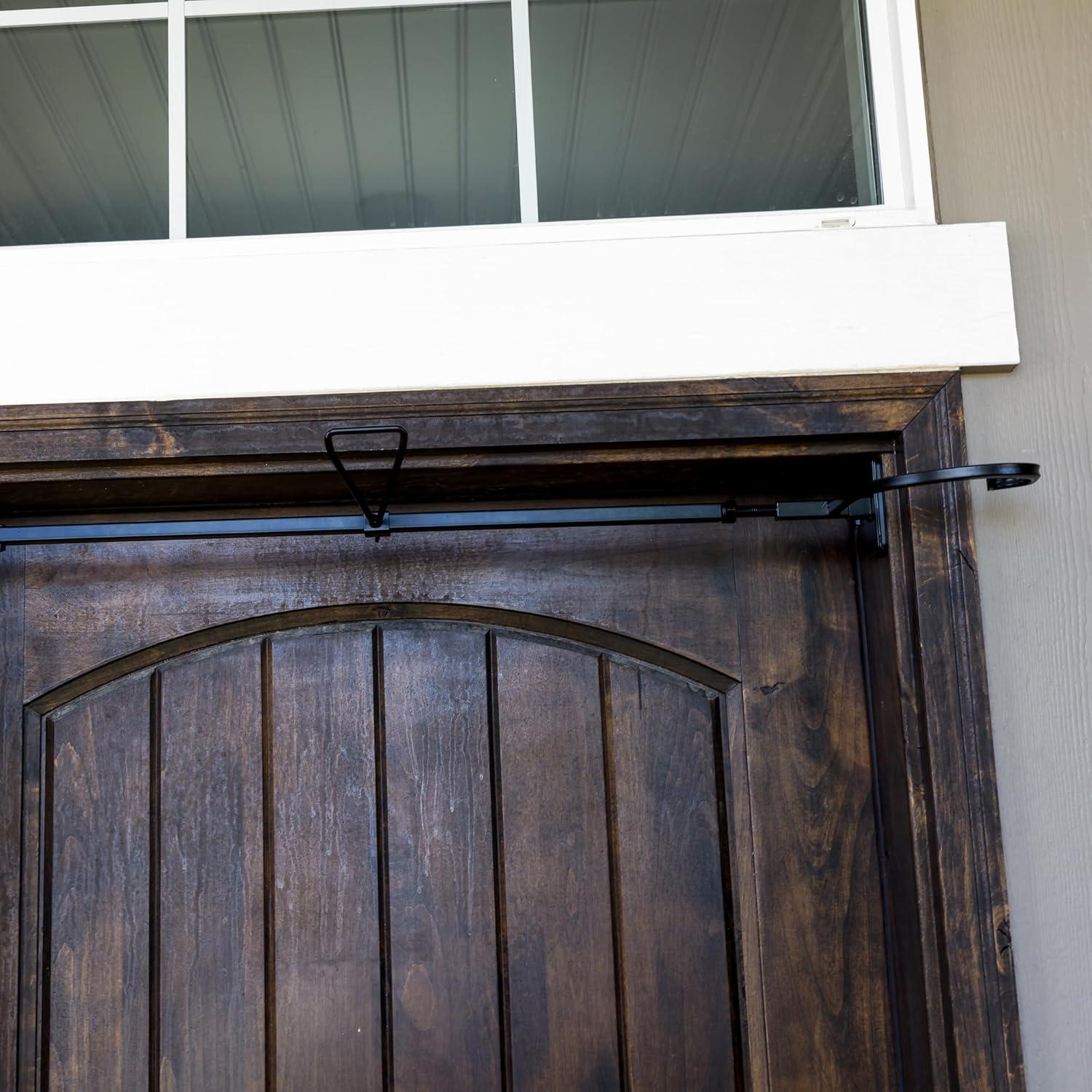 TreeKeeper Garland Hanger Slim Single Door Black