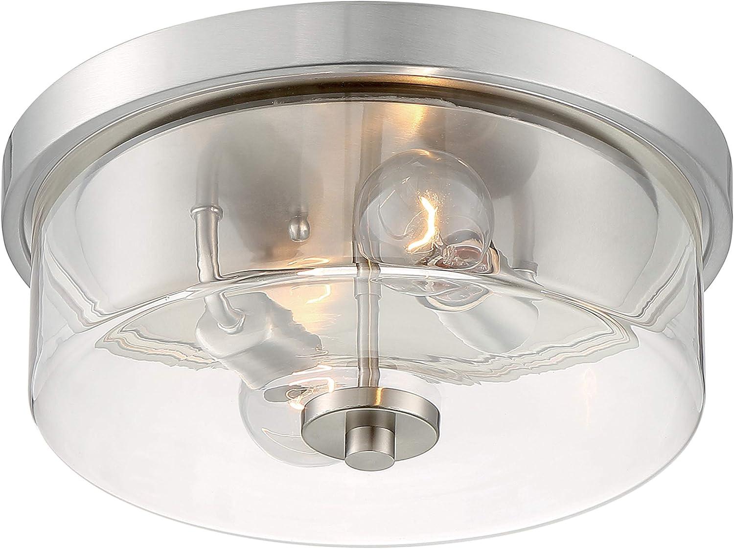 Nuvo Lighting - Sommerset-2 Light Flush Mount in Modern/Contemporary Style-12.88