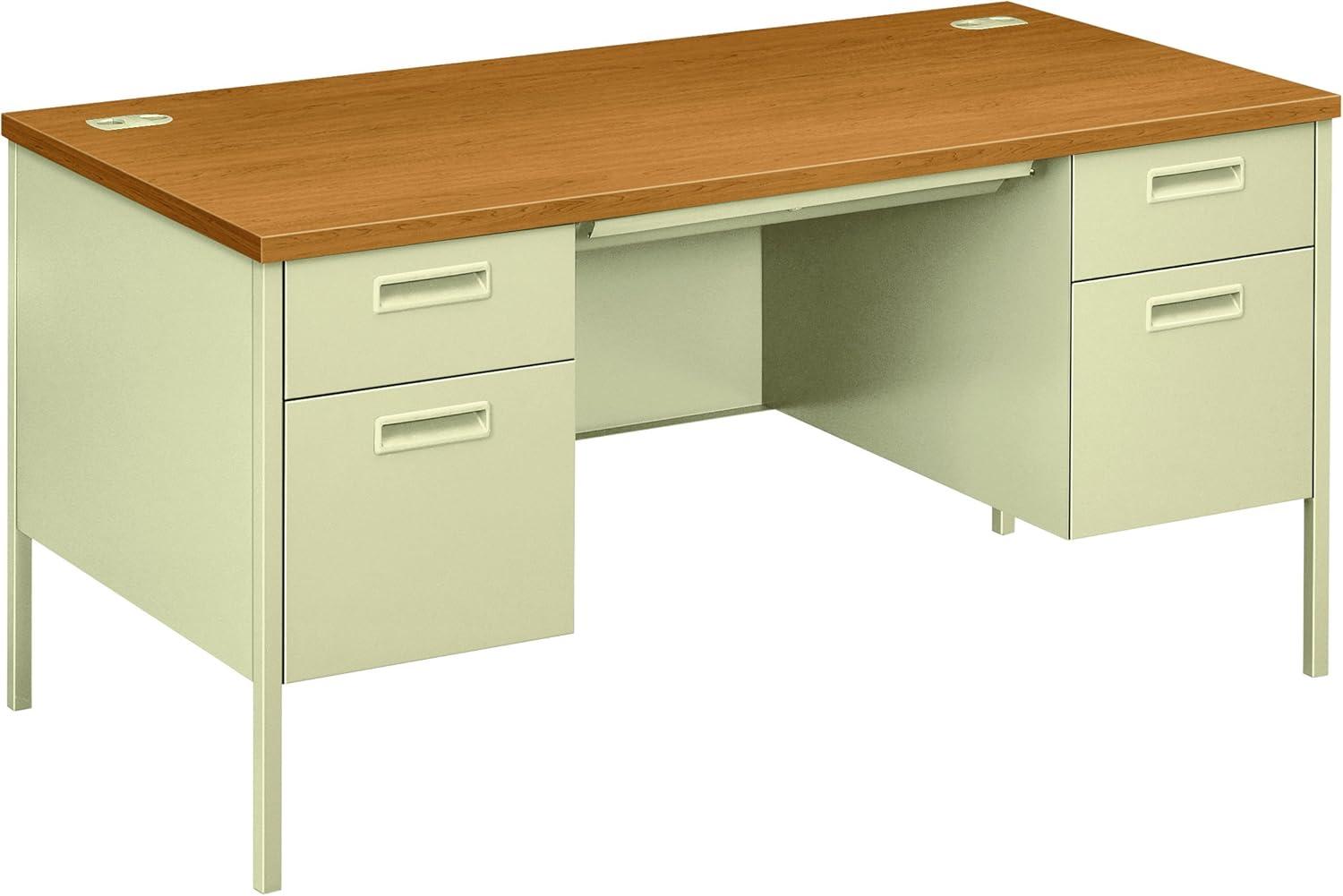 Double Pedestal Writing Desk