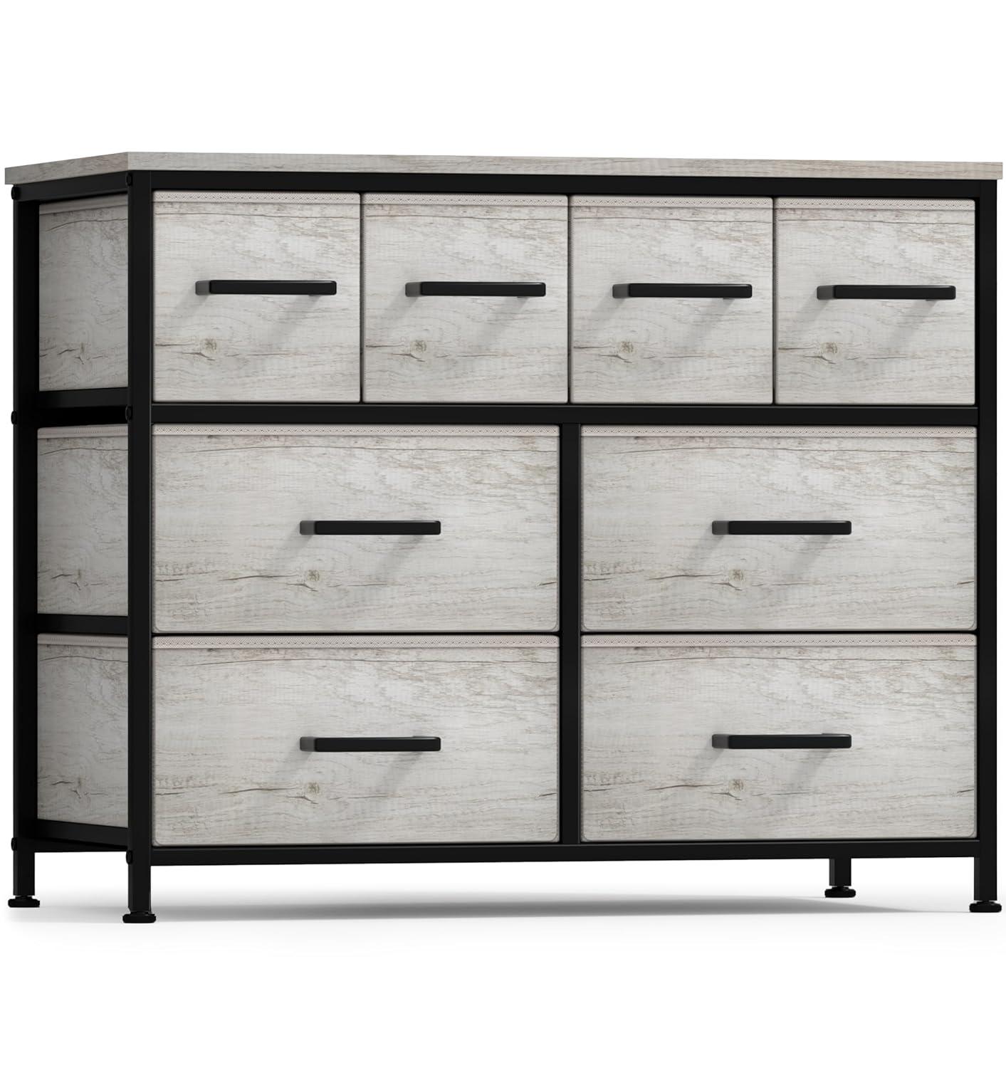 Sorbus Sorbus 8 Drawers Chest Dresser with Knob Handle