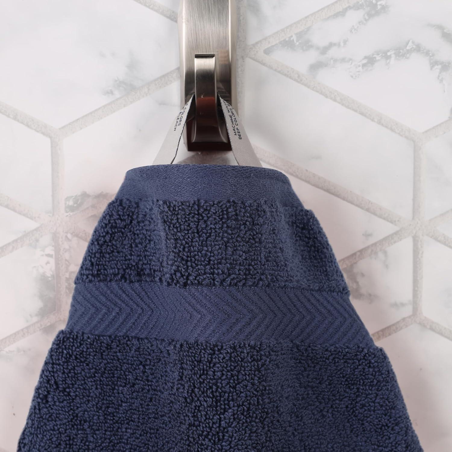 Oversized Midnight Egyptian Cotton Bath Towel Set