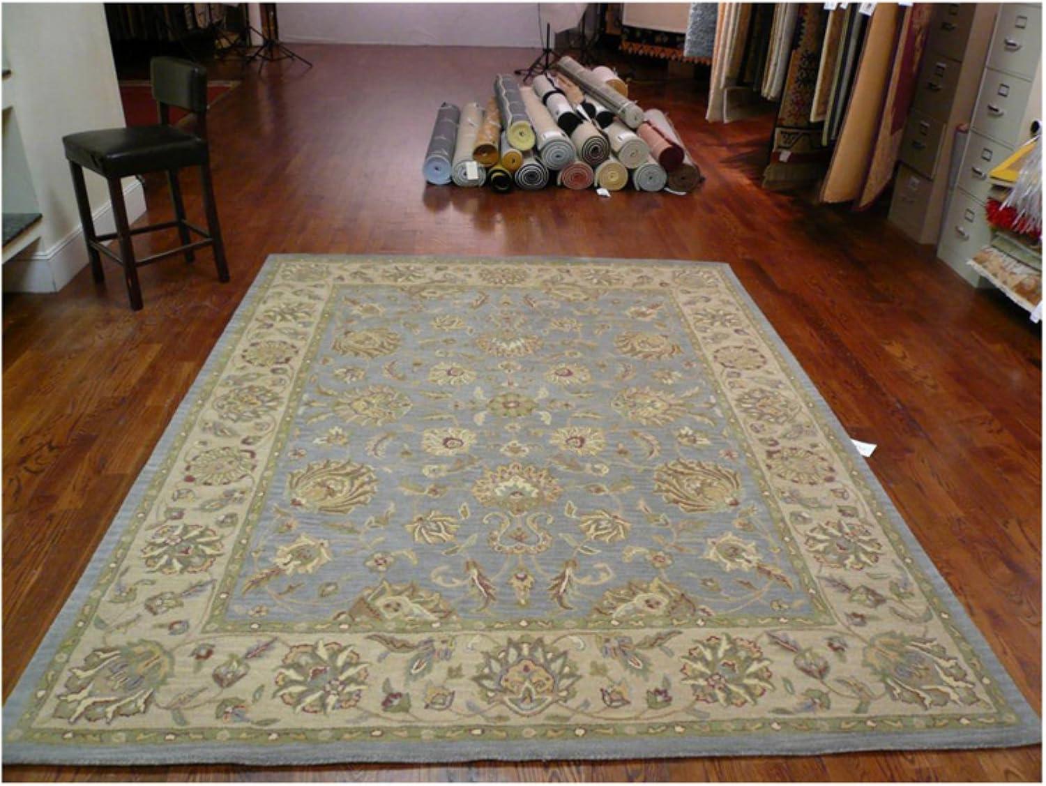 Heritage HG343 Hand Tufted Area Rug - Brown/Ivory - 7'6"x9'6" - Safavieh.