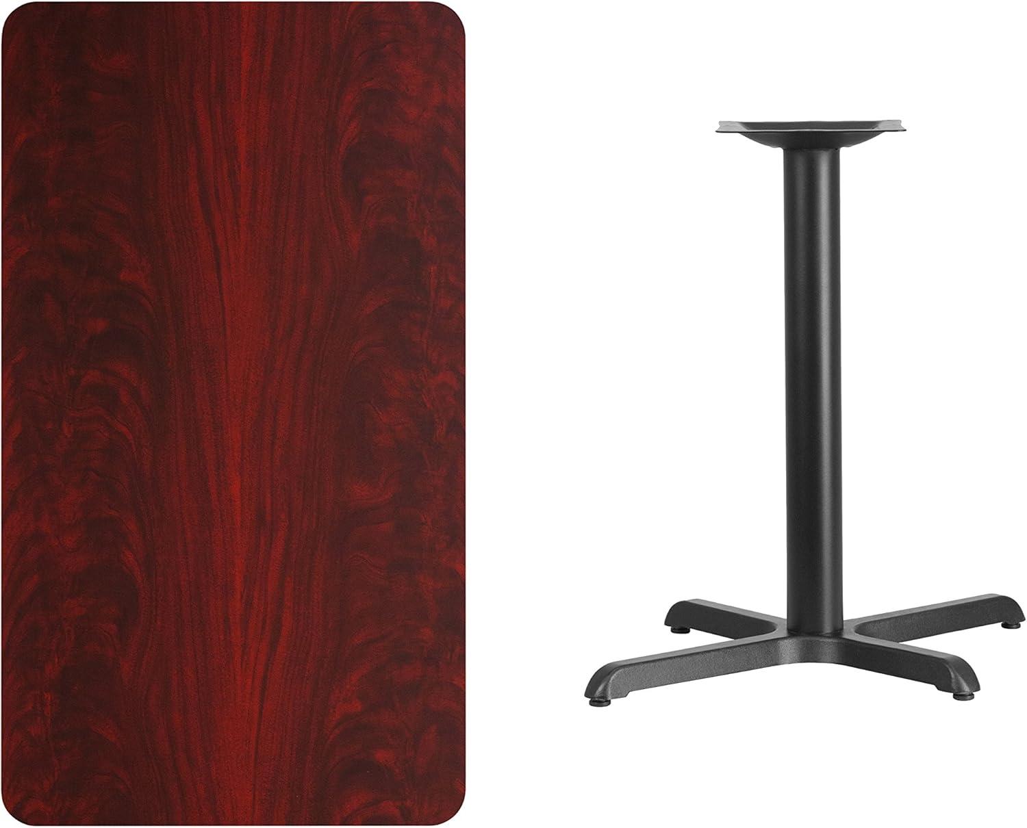 Carrus Laminate Pedestal Dining Table