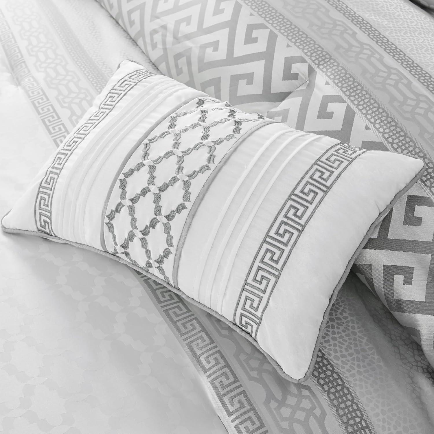 Madison Park Bennett 7 Piece Jacquard Comforter Set