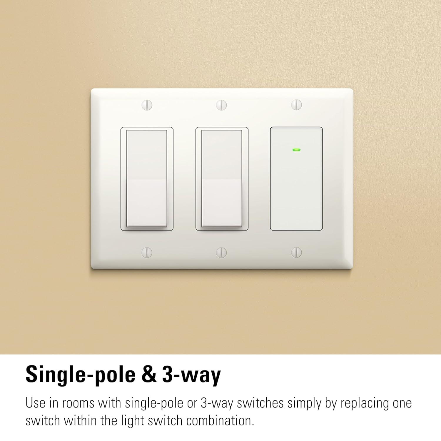 Eve Light Switch - Connected Wall Switch with Matter over Thread technology