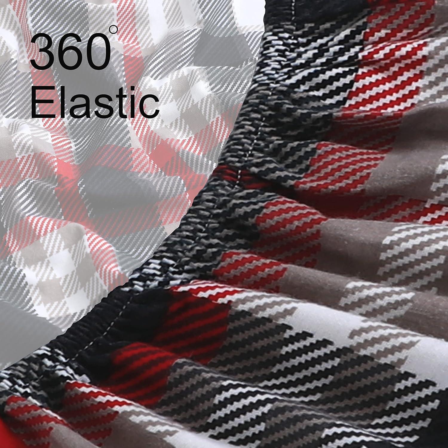 Feather & Stitch NY Flannel Plaid Sheet Set