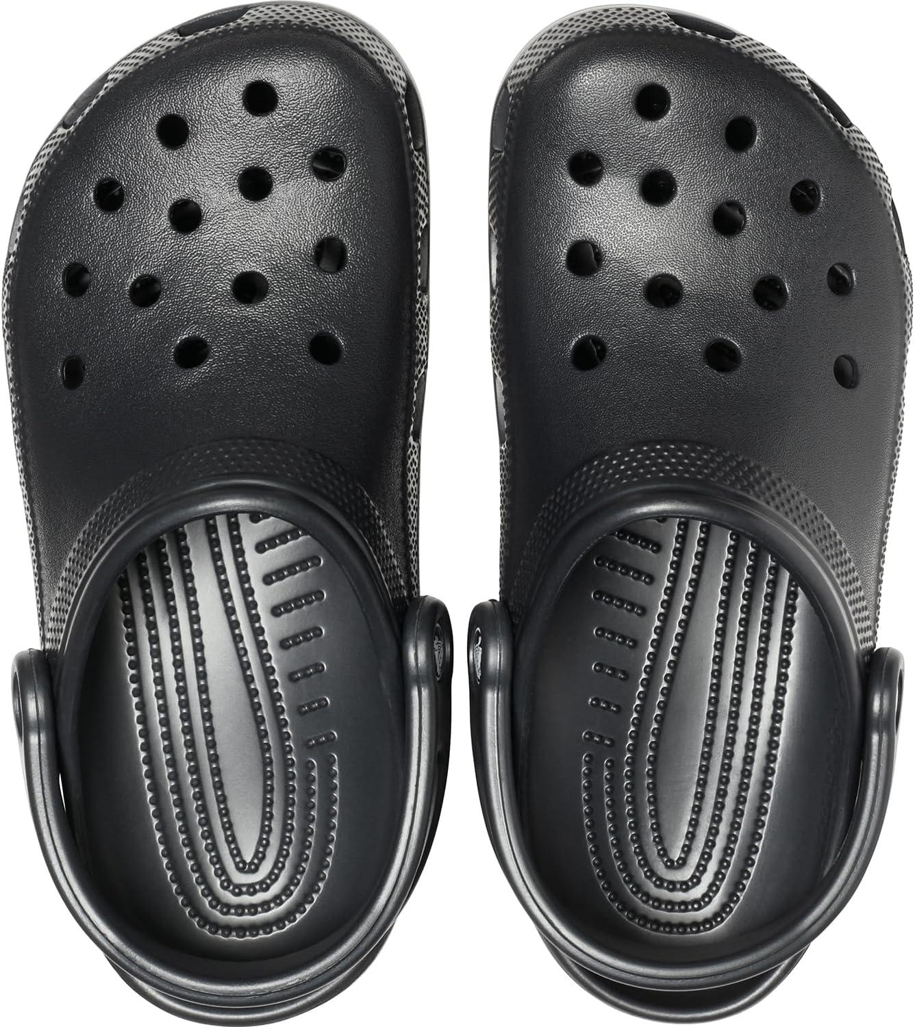 Men's 12 Black Aerated Slip Resistant Clogs