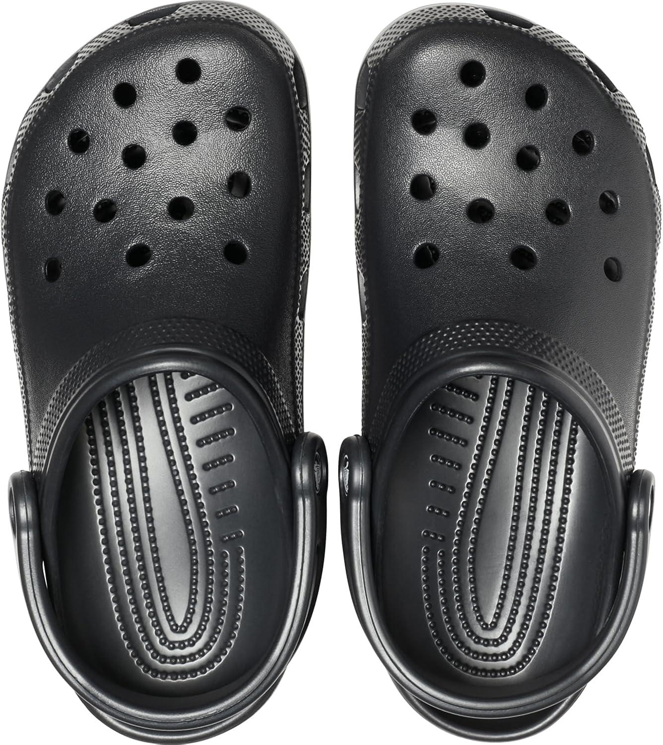 Men's 12 Black Aerated Slip Resistant Clogs