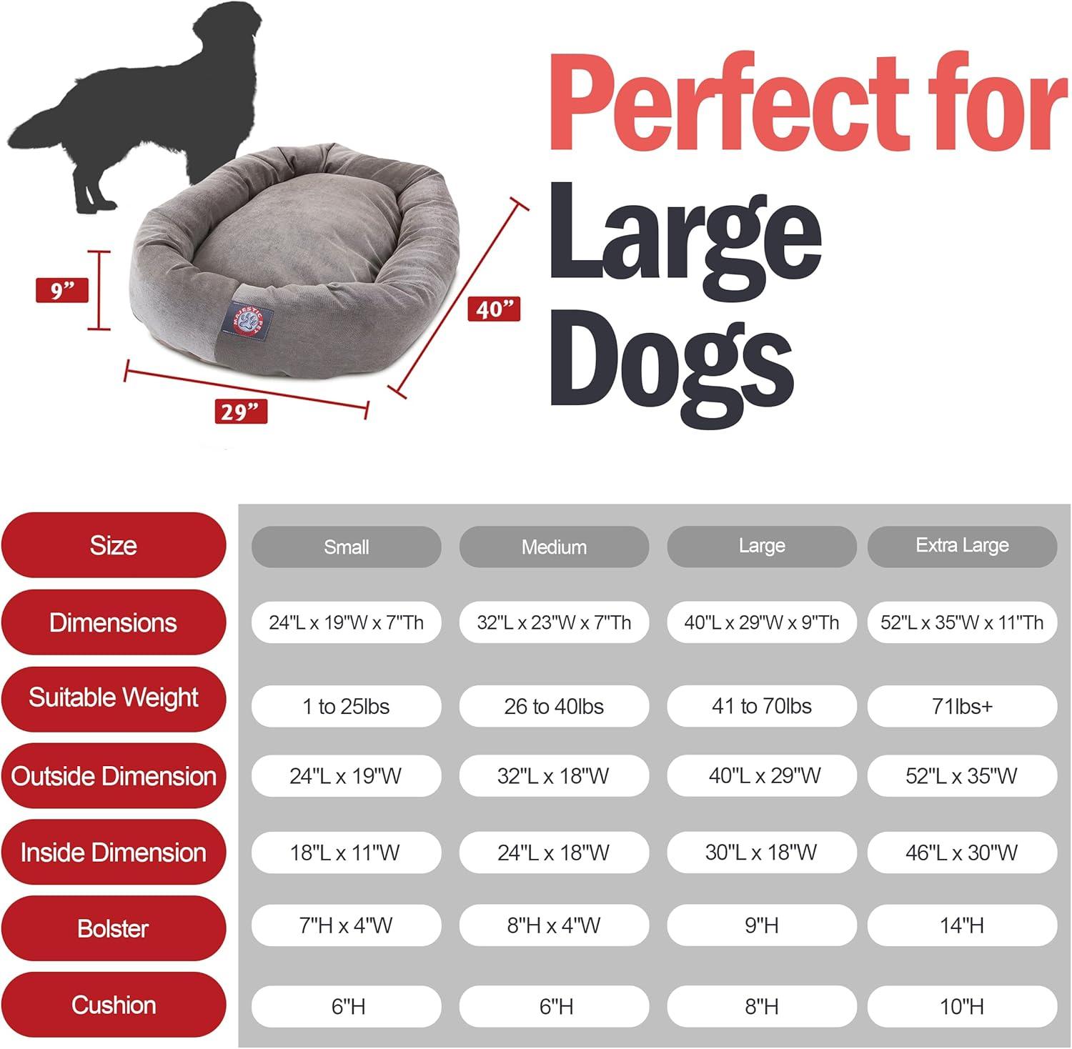 Majestic Pet Products Oval Pet Bed