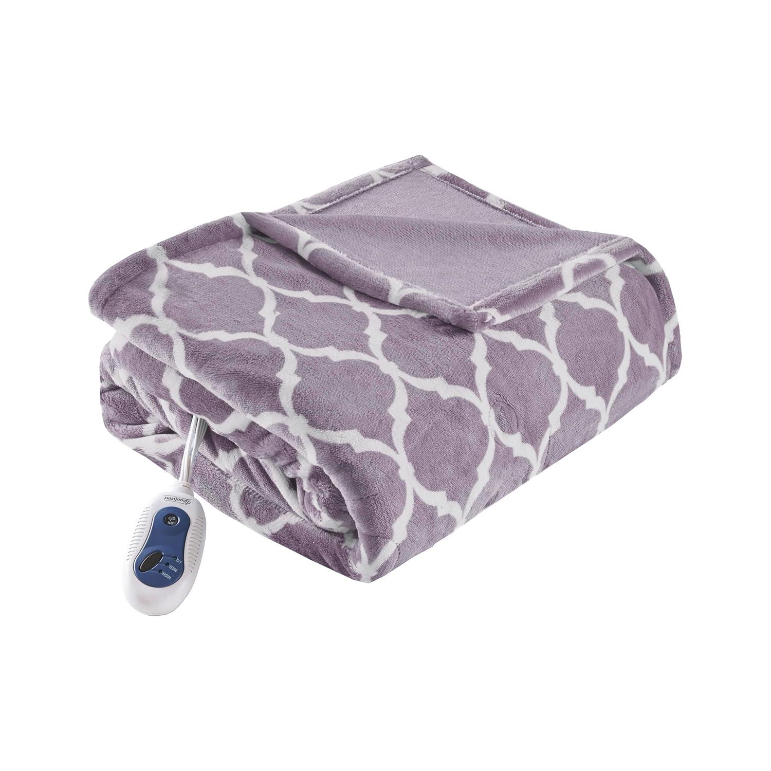 Beautyrest Beautyrest Heated Ogee Oversized Throw