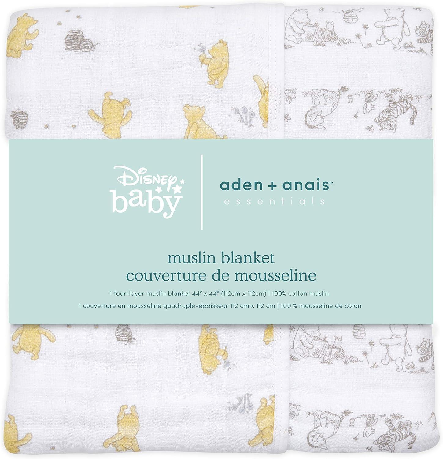 Aden + Anais Essentials Disney Baby Muslin Blanket