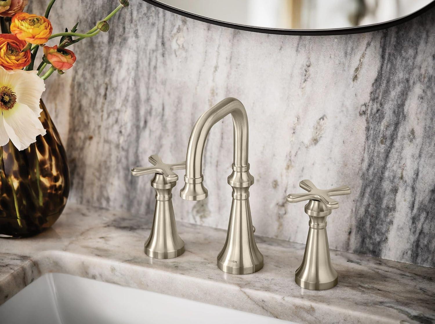 Moen Colinet Wall Mounted Bathroom Faucet Trim Kit, Valve Required