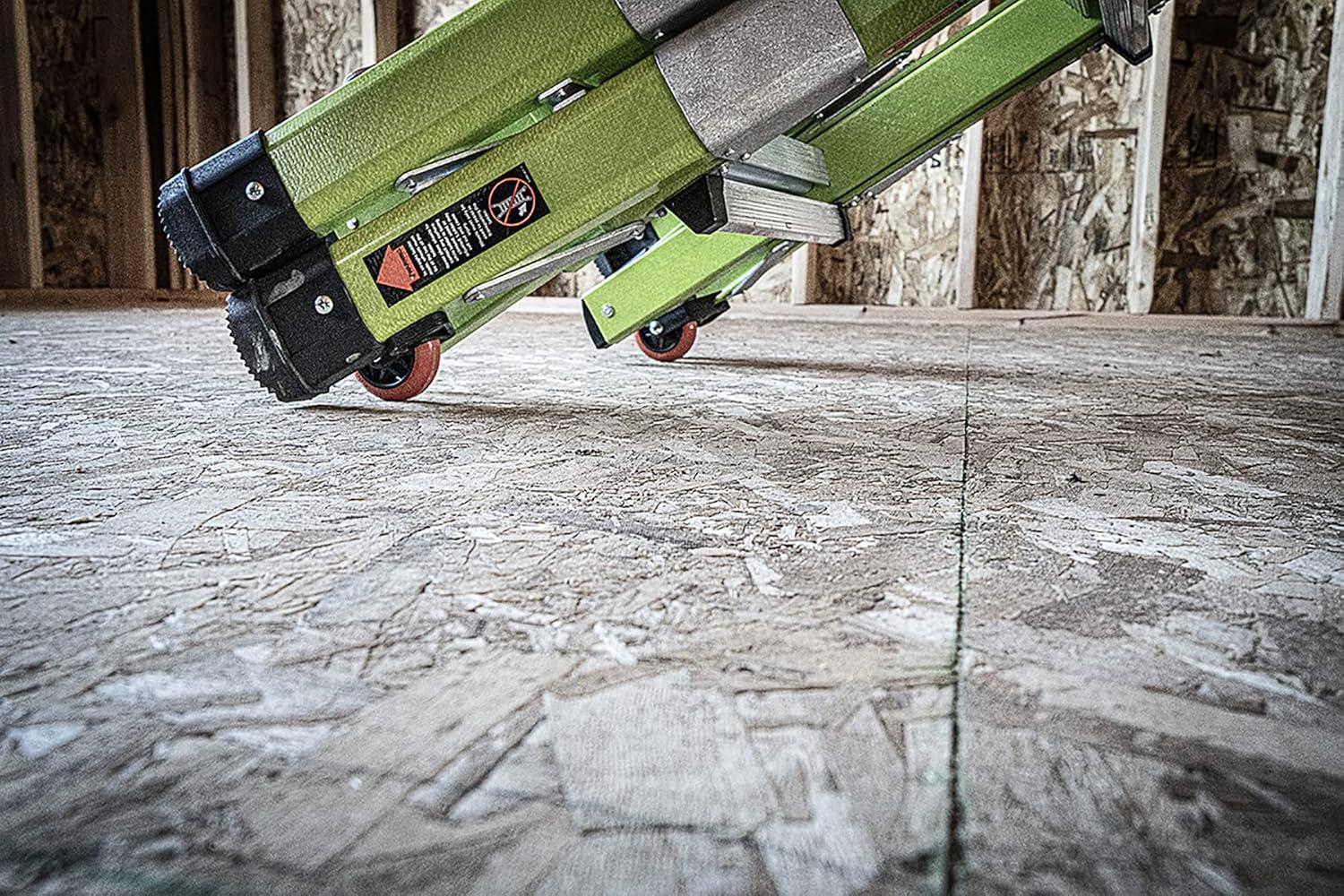 Little Giant Ladder Systems Multipurpose Dark Horse Ladder, 4 to 7 ft, Fiberglass Multi-color