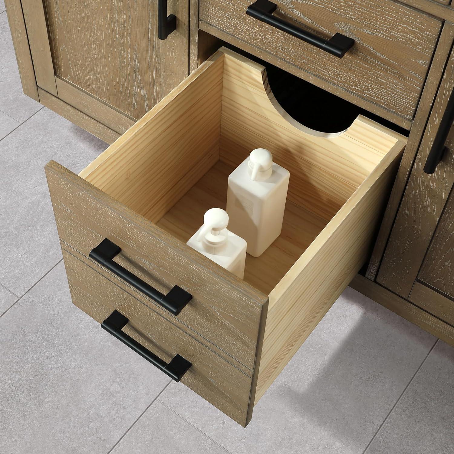 Bailey 48.03'' Single Bathroom Vanity with Engineered Quartz Top