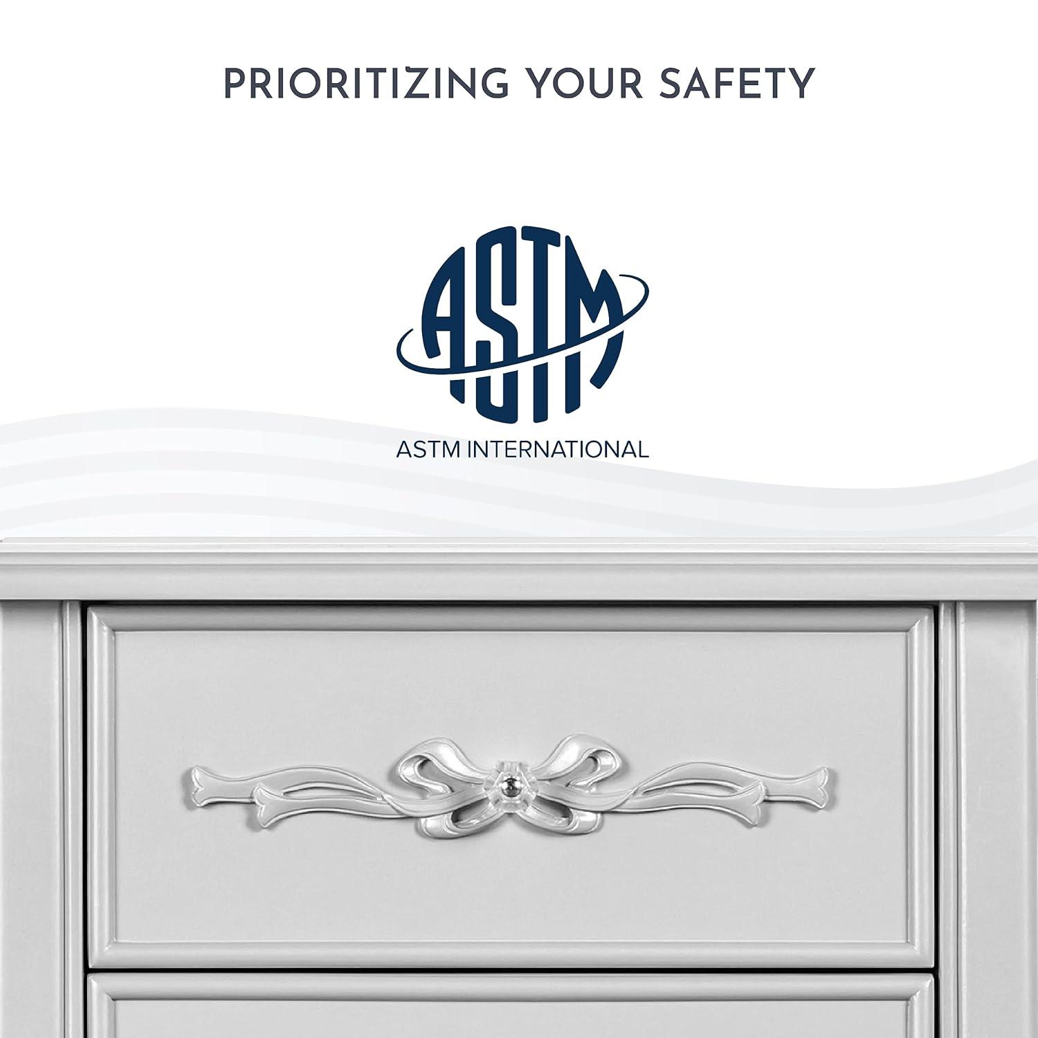 Evolur Aurora 2 Drawer Nightstand & Reviews | Wayfair