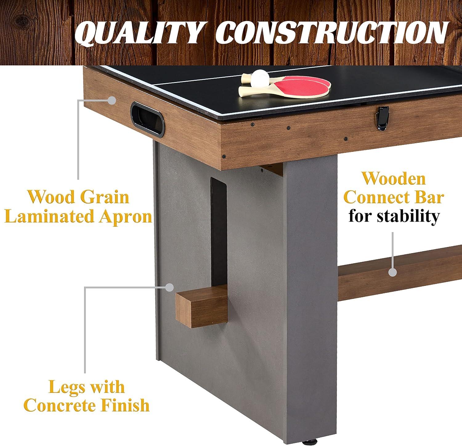 Barrington Urban 54" 3-in-1 Combo Game Table