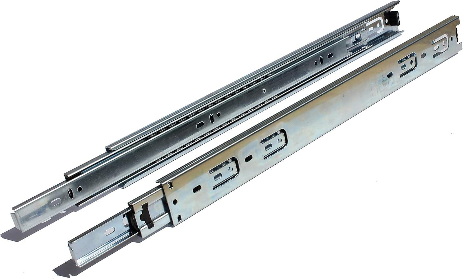 GlideRite Hardware Full Extension Side Mount Metal Drawer Slide