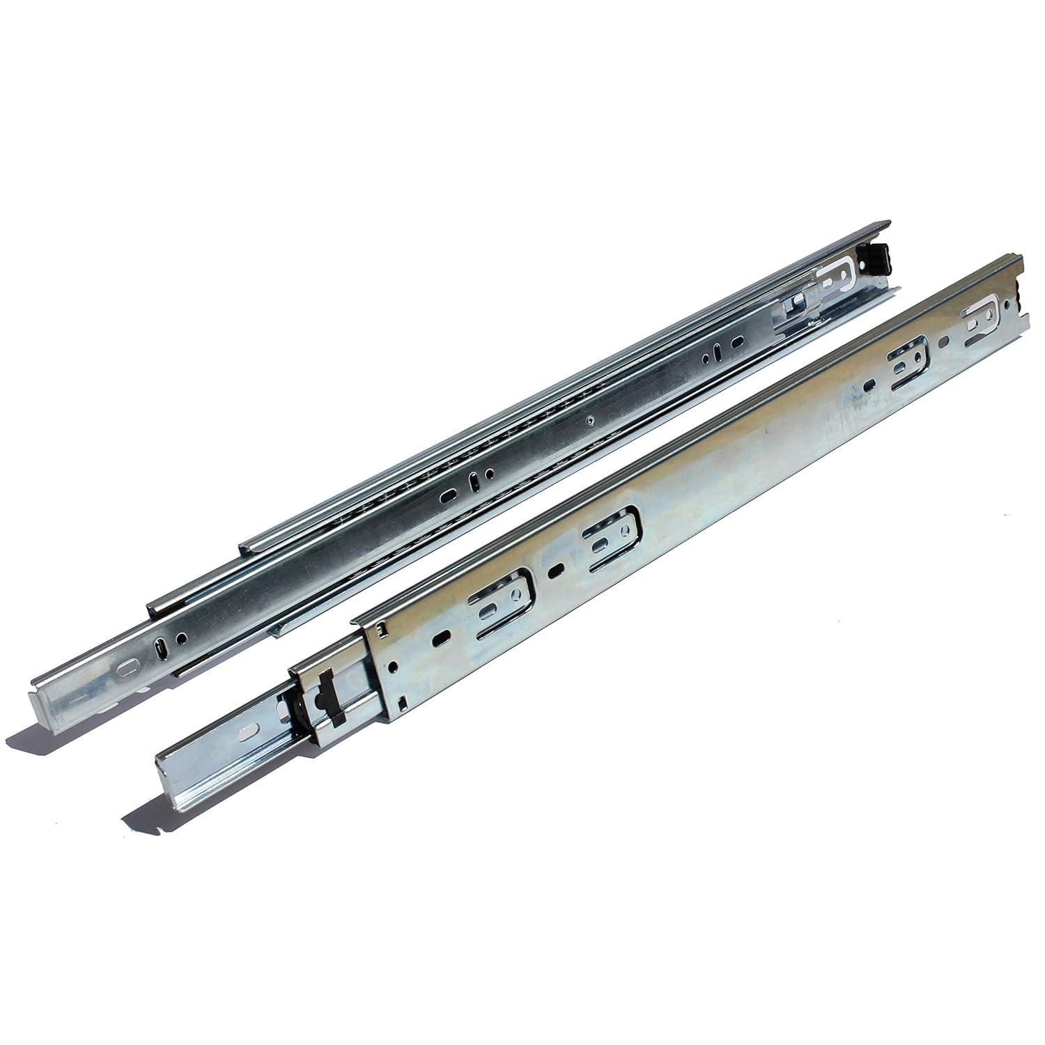 GlideRite Hardware Full Extension Side Mount Metal Drawer Slide