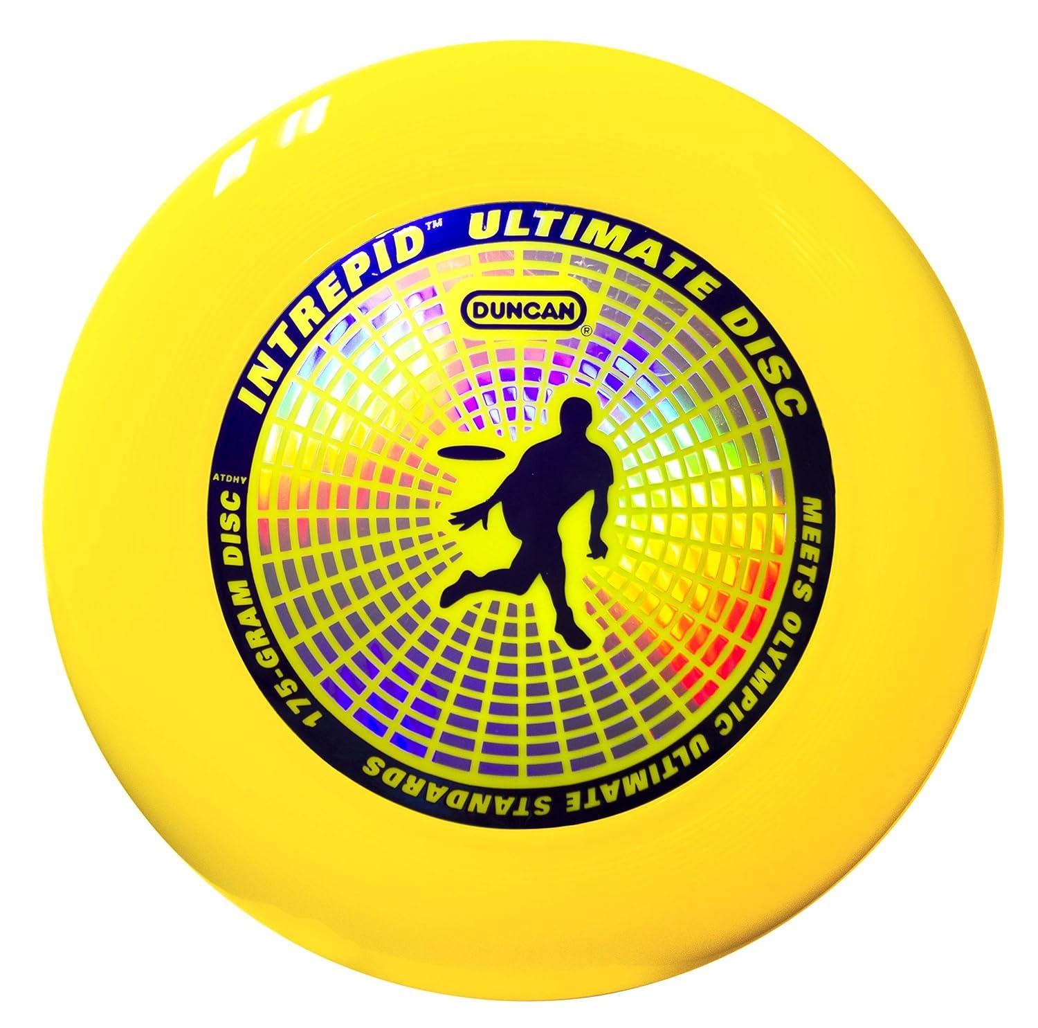 Duncan Intrepid Ultimate Competition Disc - 175 Grams - Olympic Ultimate Standards (Yellow)