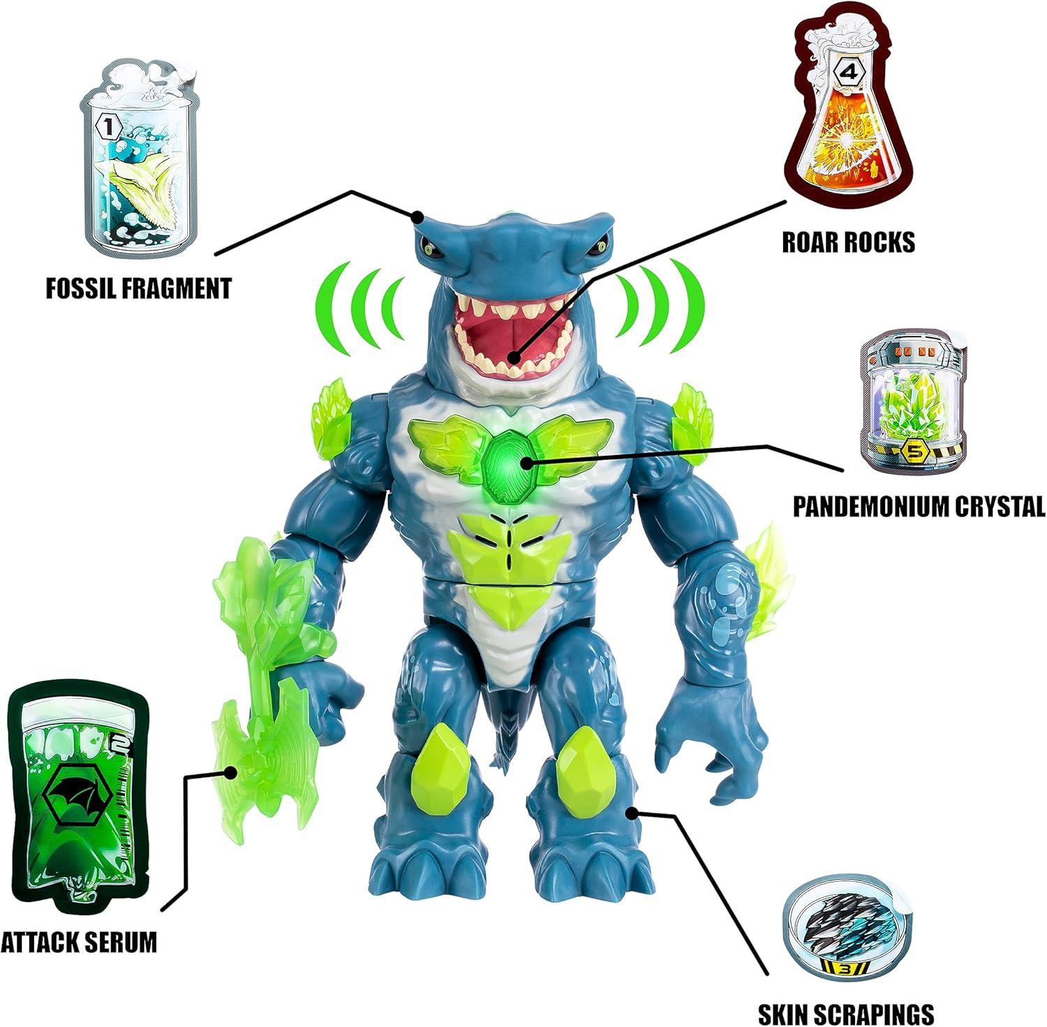 Beast Lab Shark Beast Creator Real Bio Mist and 80+ Lights, Sounds and Reactions, Ages 5+