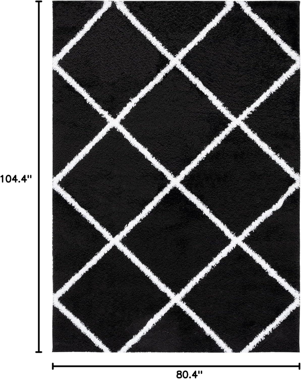 Tahoe Shag THO676 Power Loomed Area Rug  - Safavieh