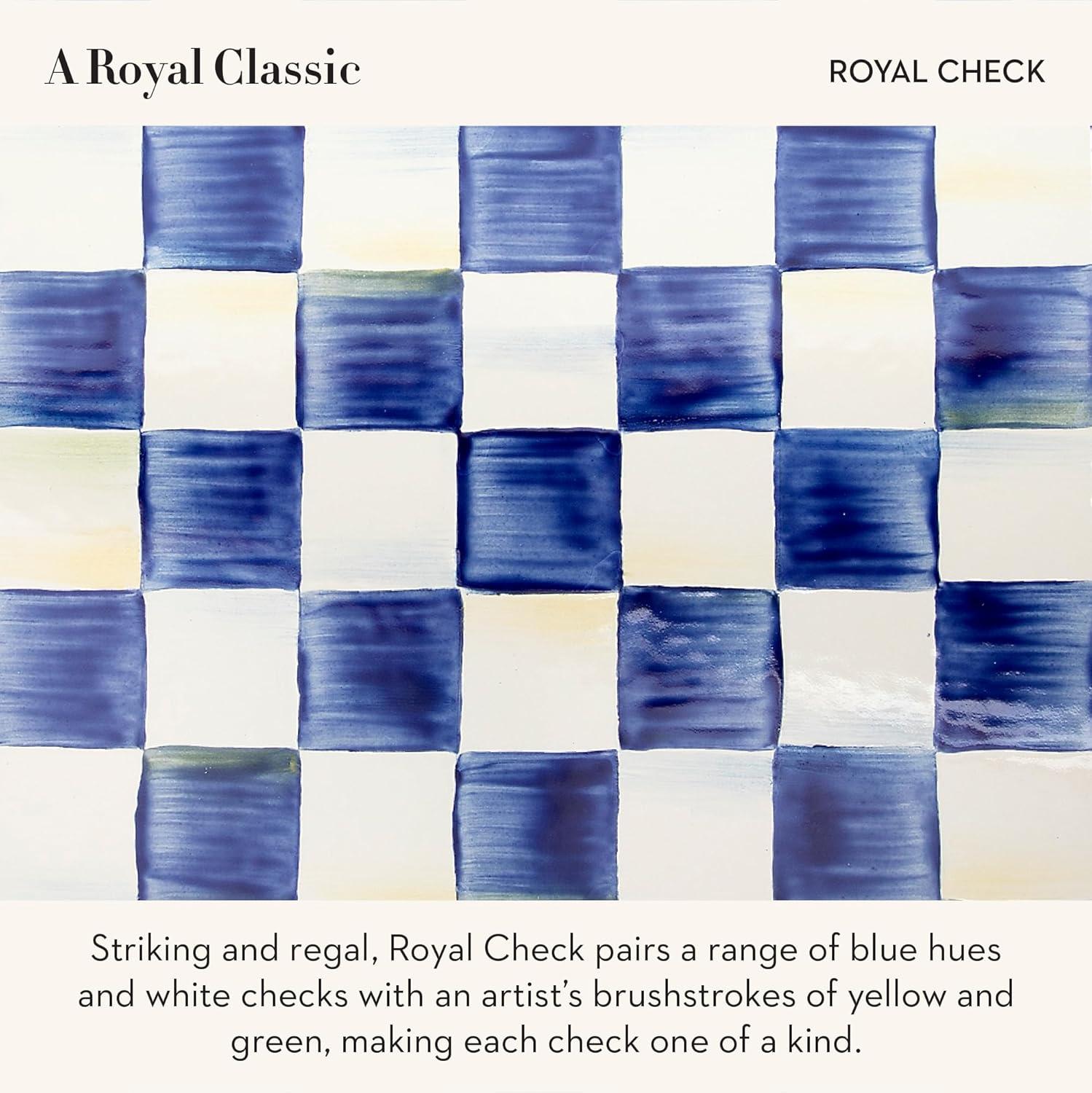 MacKenzie-Childs Royal Check® Canister