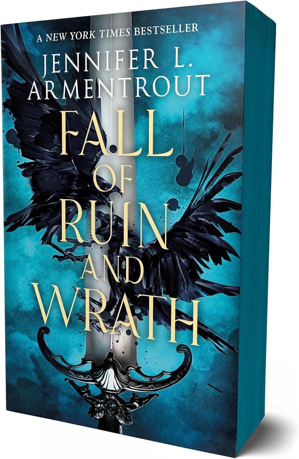 Fall of Ruin and Wrath Blue Sprayed Edges Paperback