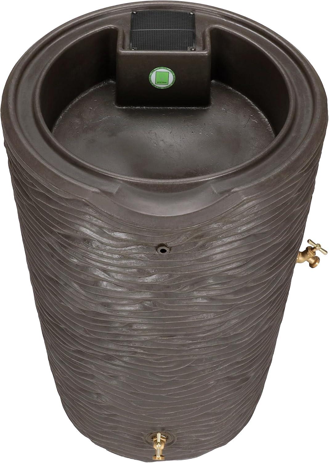 Good Ideas Good Ideas 50 Gallons Plastic Drainable Planter Rain Barrel