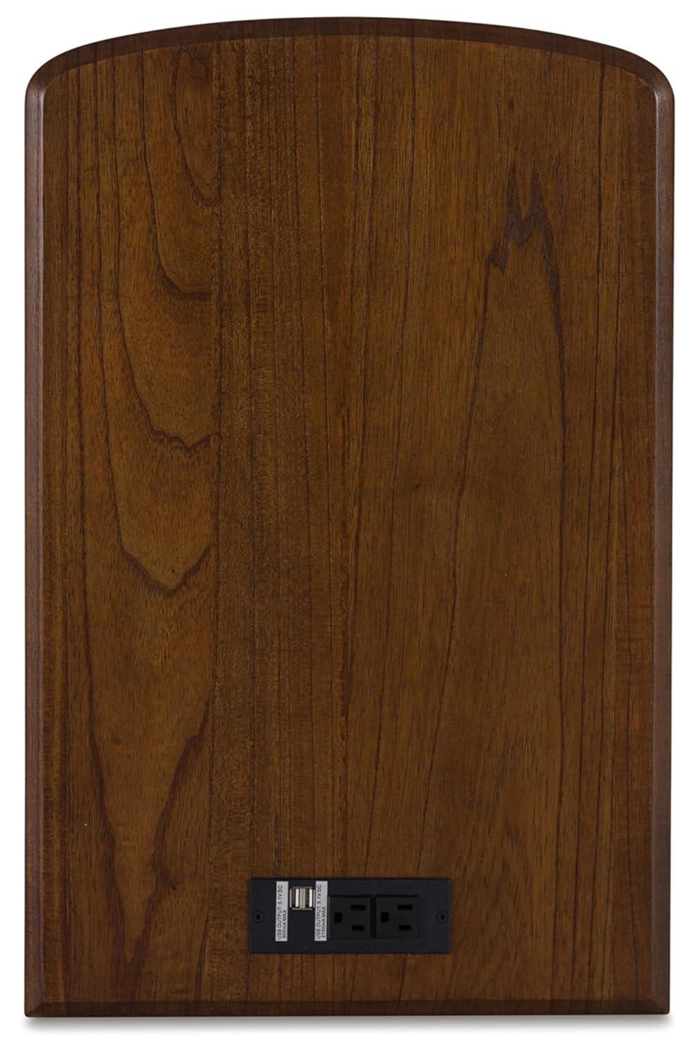 Signature Design by Ashley Casual Devonsted Chairside End Table  Brown