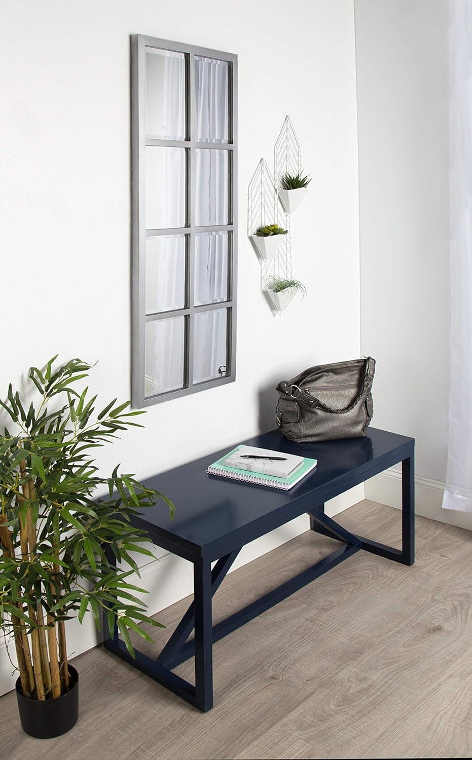 Uniek Stryker Windowpane Framed Wall Mirror